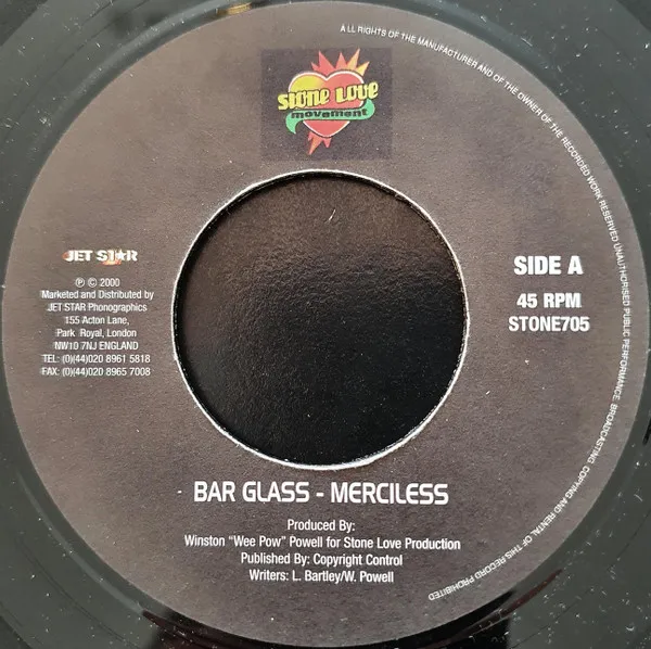 Bar Glass / What You Want
