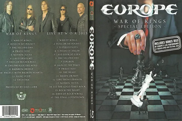 WAR OF KINGS (CD+BLU-RAY)