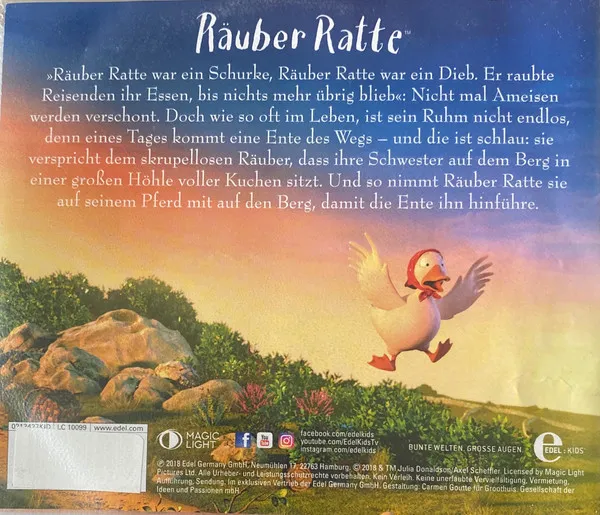 Räuber Ratte (Das Original-Hörspiel Zum Film)