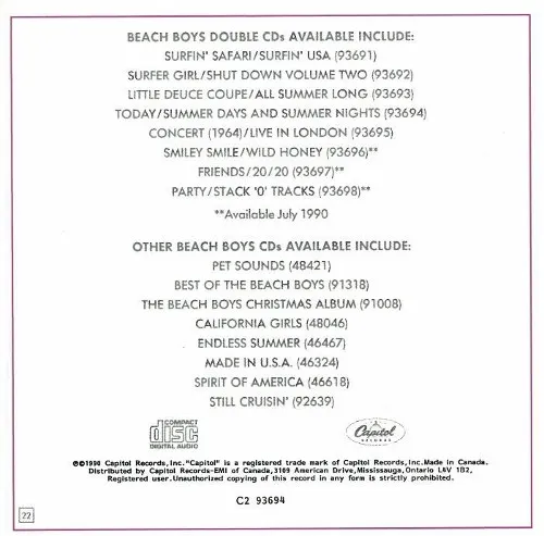 Today! / Summer Days (And Summer Nights!!)