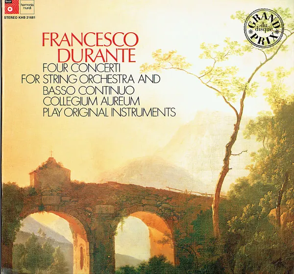 Four Concerti For String Orchestra And Basso Continuo, Collegium Aureum Play Original Instruments