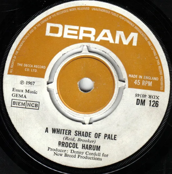 A Whiter Shade Of Pale