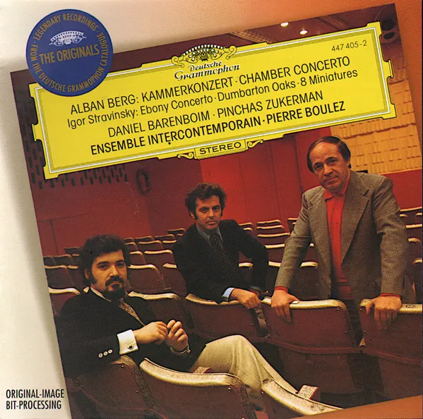 Kammerkonzert  = Chamber Concerto / Ebony Concerto · Dumbarton Oaks · 8 Miniatures
