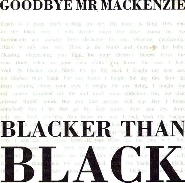 Blacker Than Black