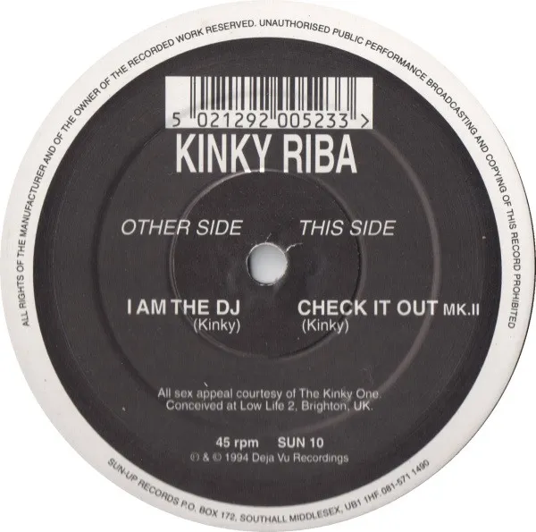I Am The DJ / Check It Out (MK.II)