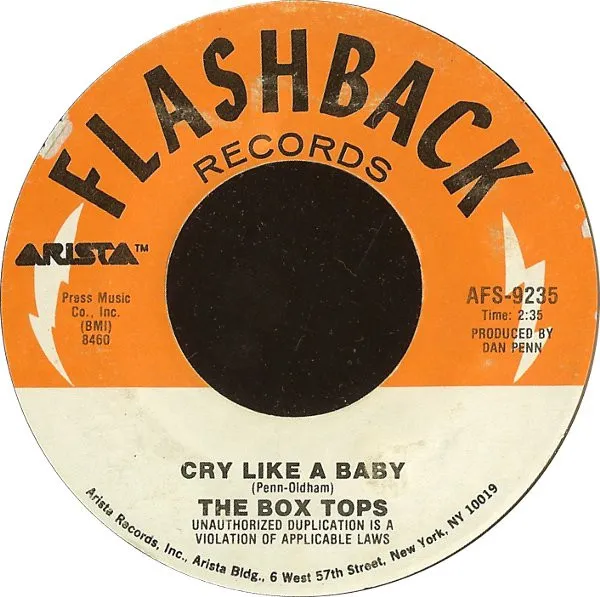 Cry Like A Baby / Soul Deep