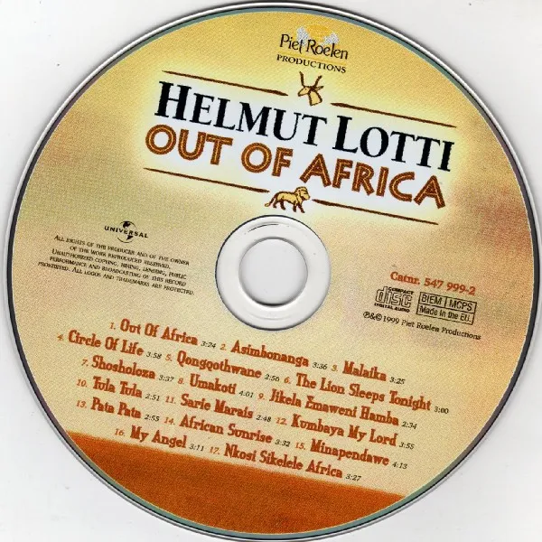 Out Of Africa