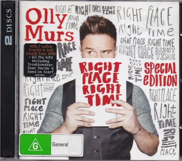 Right Place Right Time (CD + DVD) (Repack Brillant Box) (Special Edition)