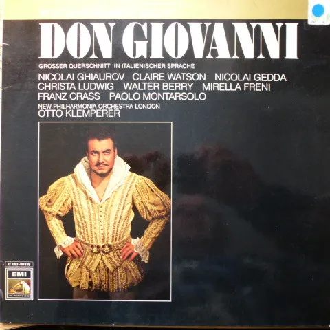 Don Giovanni (Grosser Querschnitt In Italienischer Sprache)