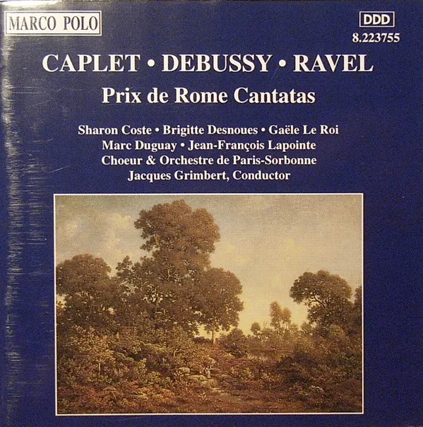 Prix De Rome Cantatas
