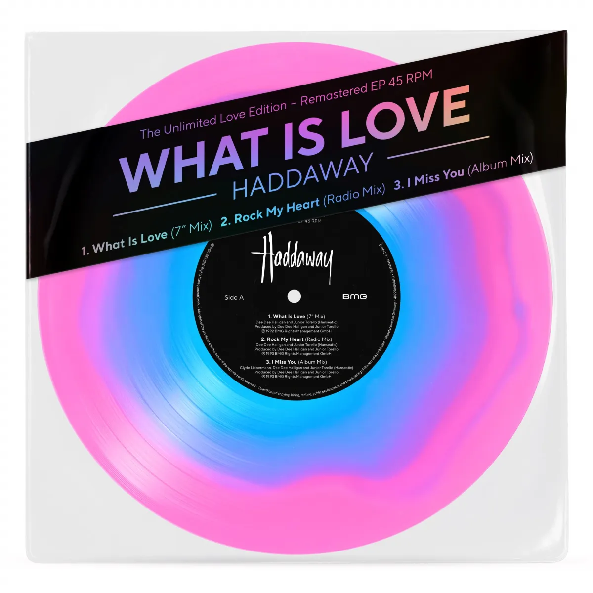 What Is Love - EP (The Unlimited Love Edition) (remastered) (Pink/Purple Swirl Vinyl)