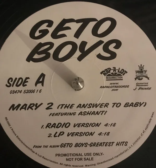 Mary 2 (The Answer To Baby)