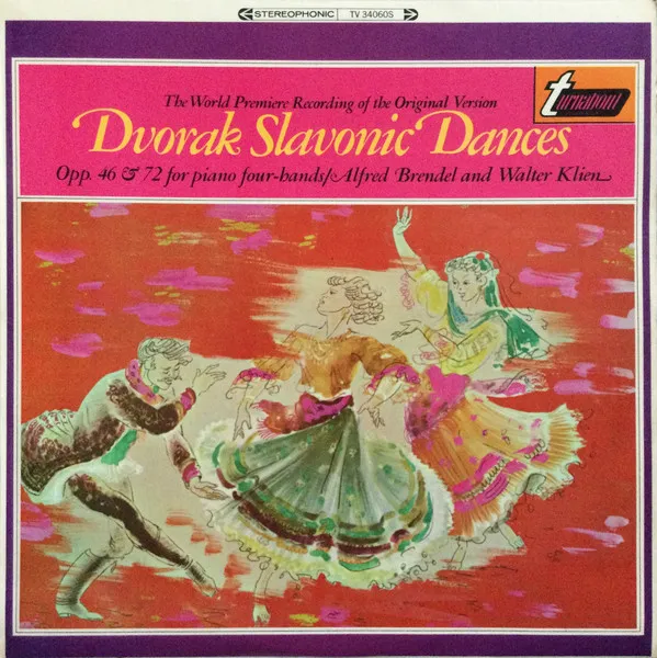 Slavonic Dances, Opp.46 & 72 For Piano Four-Hands