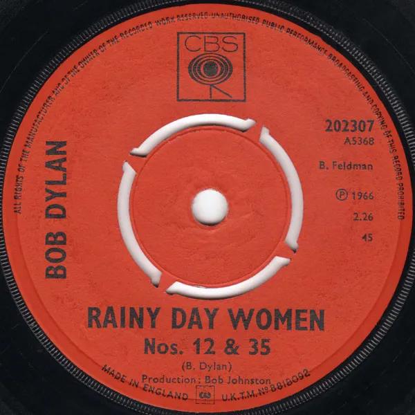 Rainy Day Women Nos. 12 & 35