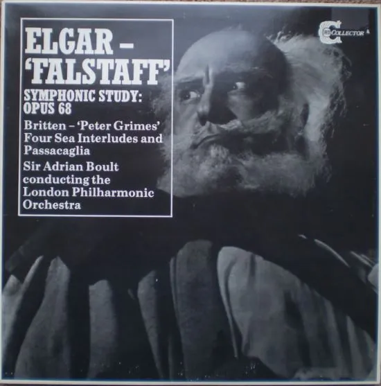 'Falstaff' (Symphonic Study: Opus 68) / 'Peter Grimes' Four Sea Interludes And Passacaglia