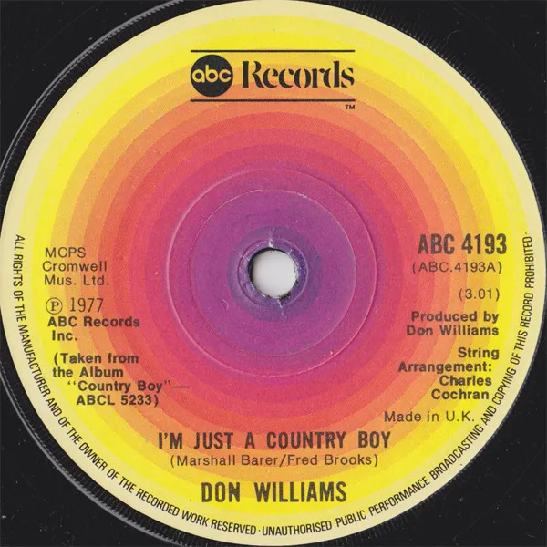 I'm Just A Country Boy / It's Gotta Be Magic