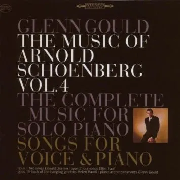 The Music Of Arnold Schoenberg Vol.4 - The Complete Music For Solo Piano - Songs For Voice & Piano