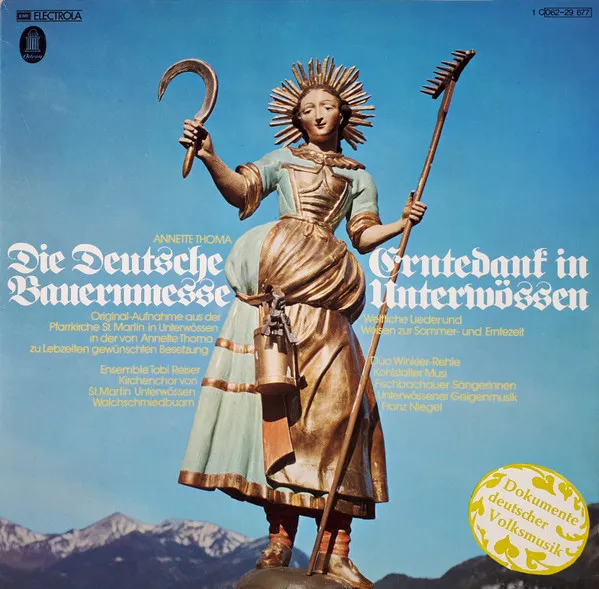 Die Deutsche Bauernmesse / Erntedank In Unterwössen