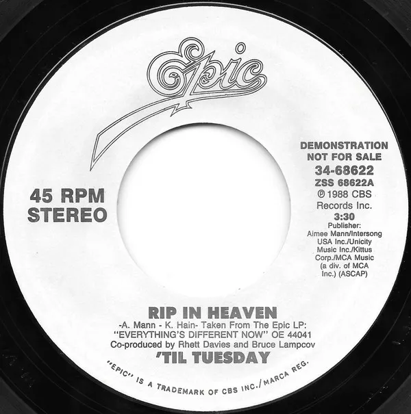 R.I.P. In Heaven
