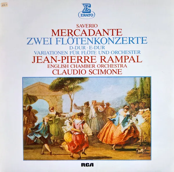 Zwei Flötenkonzerte D-Dur - E-Dur - Variationen Für Flöte Und Orchester