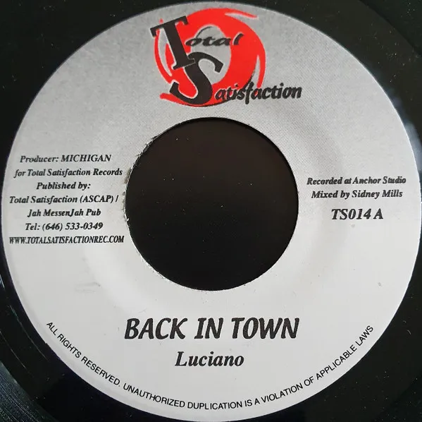Back In Town