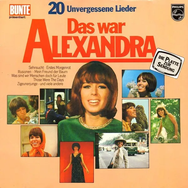20 Unvergessene Lieder - Das War Alexandra