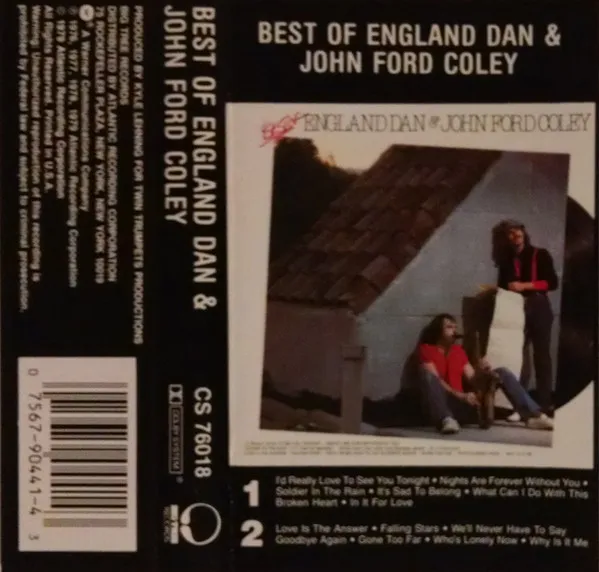 Best Of England Dan & John Ford Coley