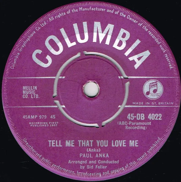Tell Me That You Love Me