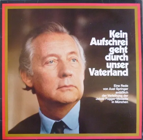 Kein Aufschrei Geht Durch Unser Vaterland