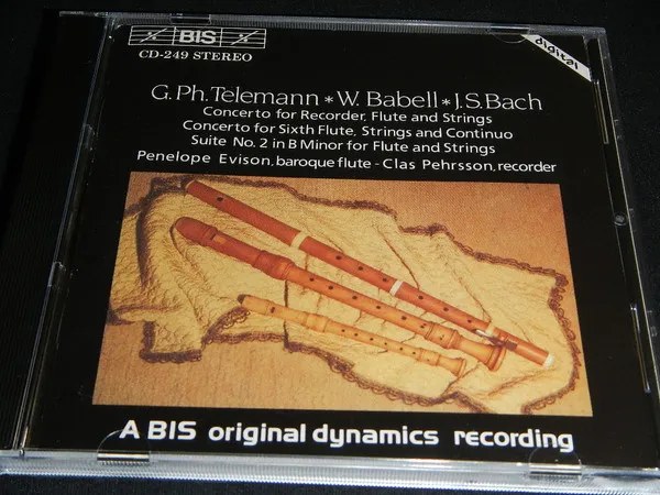 Concerto For Recorder, Baroque Flute And Strings / Concerto For Sixth Flute, Strings And Continuo / Suite No. 2 In B Minor For Baroque Flute And Strings