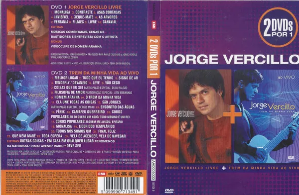 2 DVDs por 1 - Livre + Trem Da Minha Vida Ao Vivo