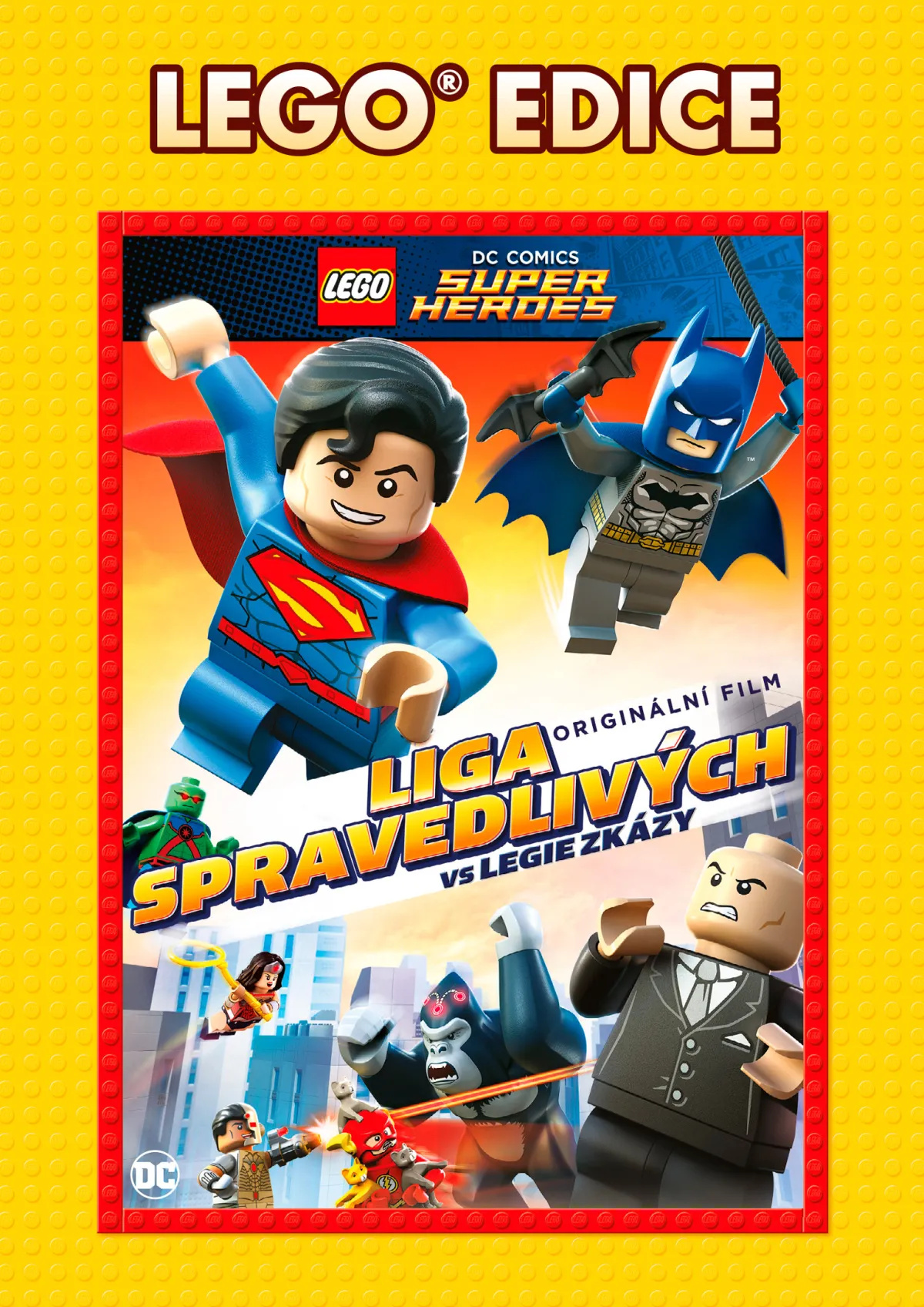 Lego: Liga spravedlivých vs Legie zkázy - Edice Lego filmy DVD