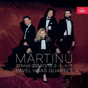 Martinů: Smyčcové kvartety č. 2, 3, 5, 7
