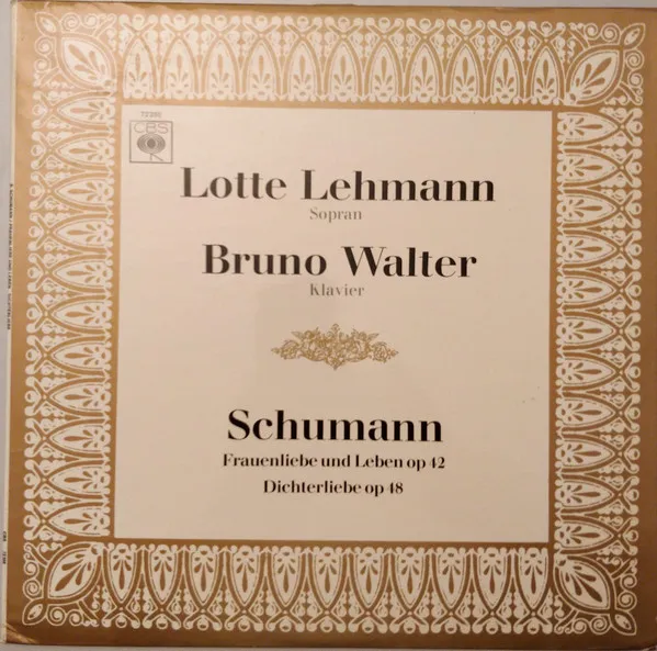 Frauenliebe Und Leben Op. 42 / Dichterliebe Op.48