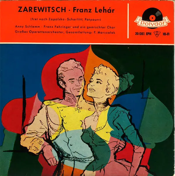 Zarewitsch (Franz Lehár) (Frei Nach Zapolska - Scharlitt)