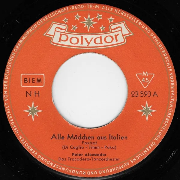 Alle Mädchen Aus Italien / Amsterdamer Meisjes