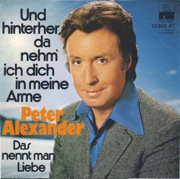 Und Hinterher, Da Nehm' Ich Dich In Meine Arme