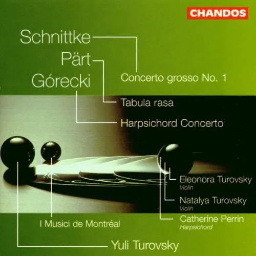 Concerto Grosso No. 1 / Tabula Rasa / Harpsichord Concerto