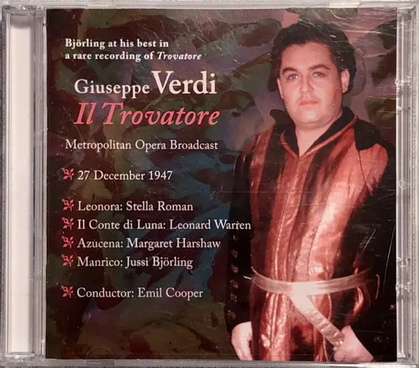Il Trovatore [Metropolitan 27 December 1947]