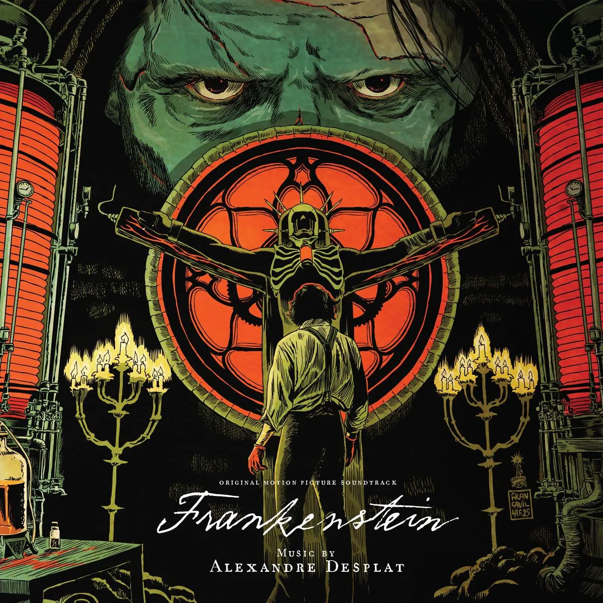 Frankenstein (O.S.T.) (White & Red Splatter Vinyl)