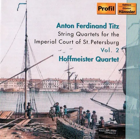 String Quartets For The Imperial Court Of St. Petersburg, Vol. 2