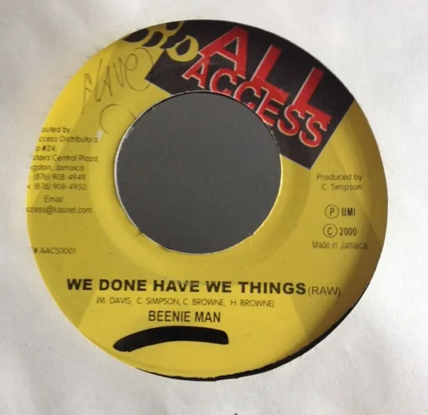 We Done Have We Things