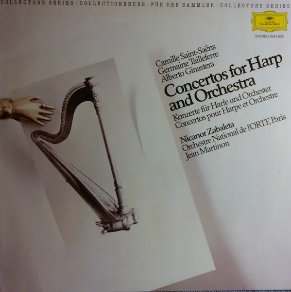 Morceau De Concert G-Dur Pour Harpe Avec Accompagement Ent De Orchestre, Op. 154 / Concertino Per Harpe Et Orchestre (1927) / Concierto Para Arpa y Orquesta