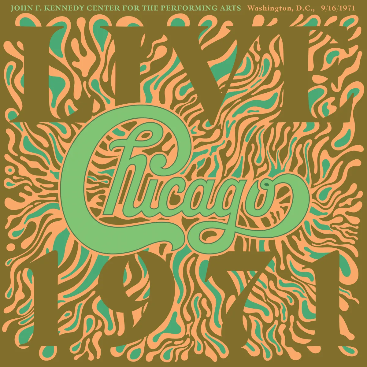 Chicago At the John F. Kennedy Center For the Performing Arts, Washington D.C. (9/16/71)