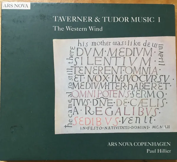 Taverner & Tudor Music I  – The Western Wind