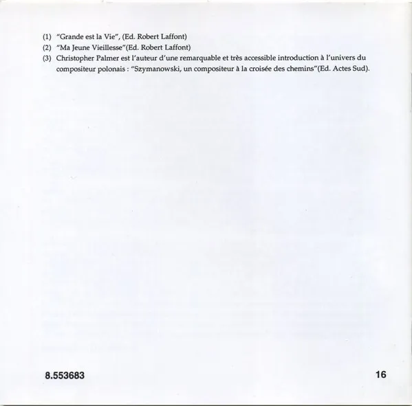 Symphonies Nos. 1 And 2
