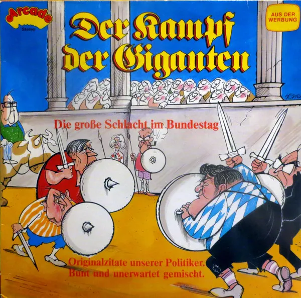 Der Kampf Der Giganten (Die Große Schlacht Im Bundestag)