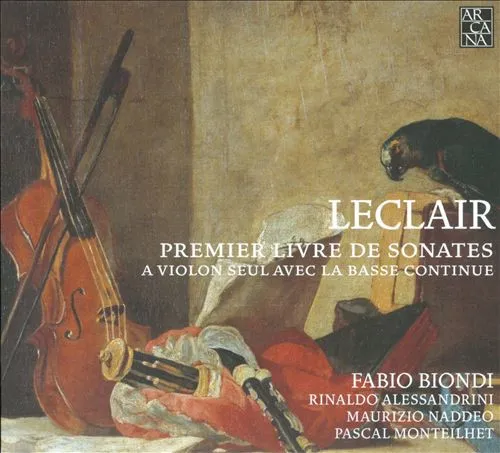 Premier Livre De Sonates A Violon Seul Avec La Basse Continue, 1723