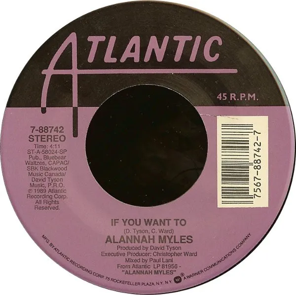 Black Velvet / If You Want To
