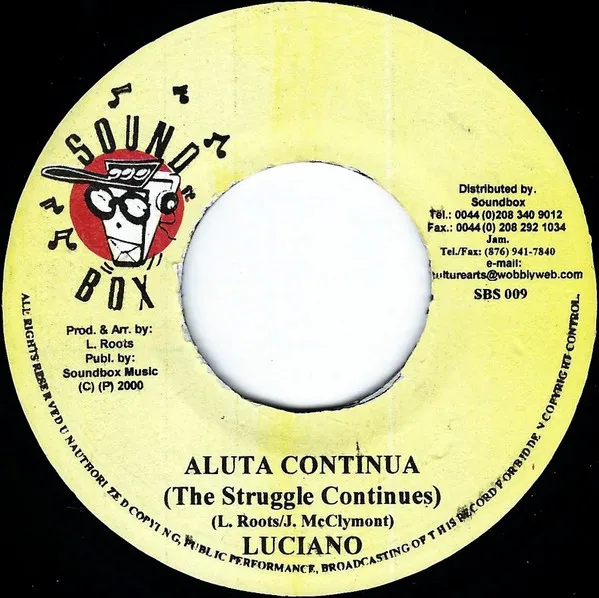Aluta Continua (The Struggle Continues)